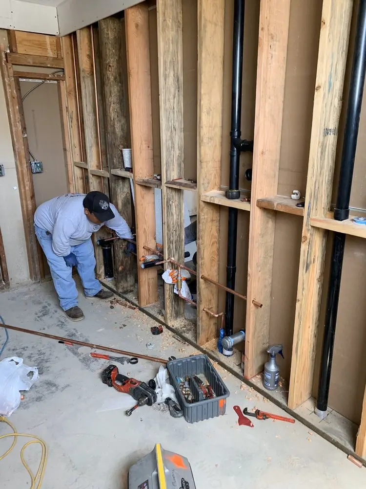 Commercial rough-in plumbing for Gas Line Repair in Coolbaugh